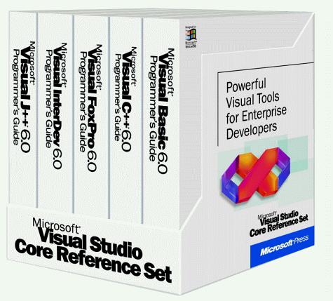 Cover for Microsoft Visual Studio Core reference set