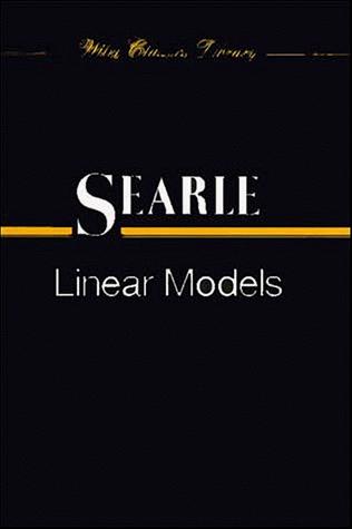 Cover for Linear Models