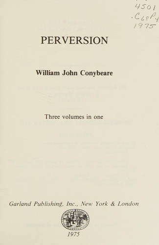 Cover for Perversion