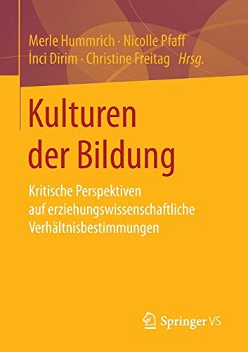 Cover for Kulturen der Bildung