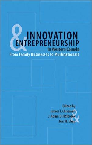 Cover for Innovation and entrepreneurship in Western Canada