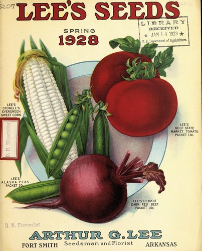 Cover for Lee's seeds