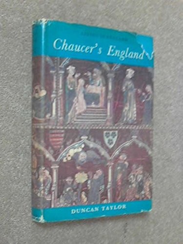 Cover for Chaucer's England.