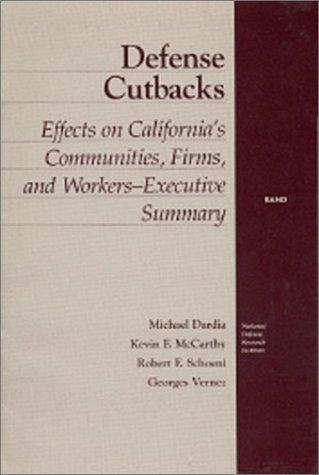 Cover for Defense cutbacks