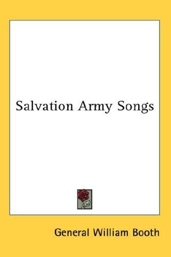 Cover for Salvation Army Songs
