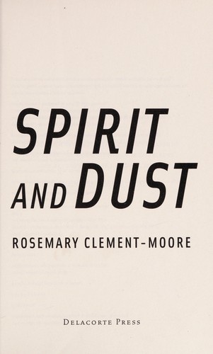Cover for Spirit and dust