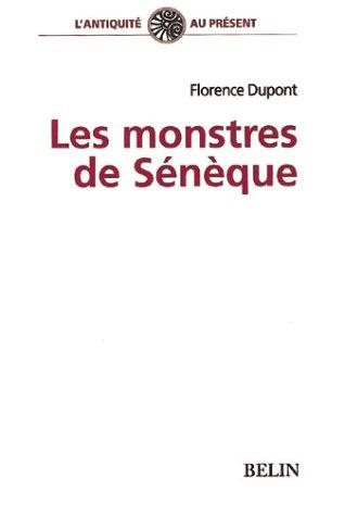 Cover for Les monstres de Sénèque