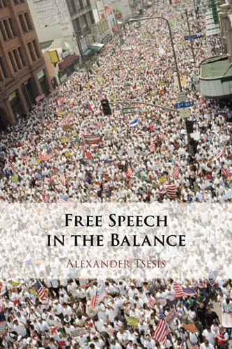 Cover for Free Speech in the Balance