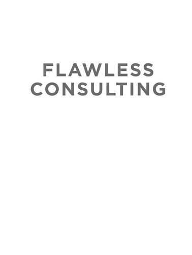 Cover for Flawless consulting