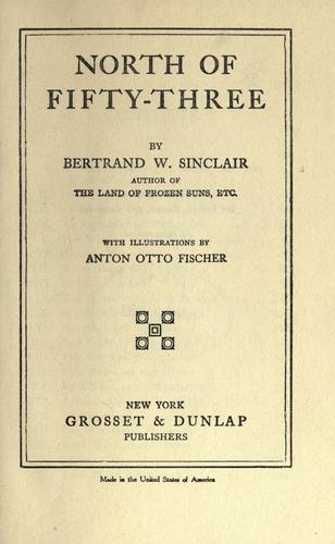 Cover for North of fifty-three.
