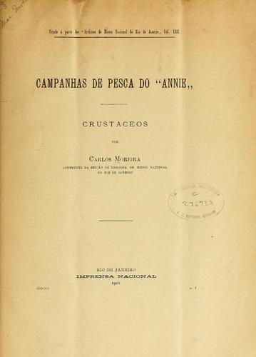 Cover for Crustaceos