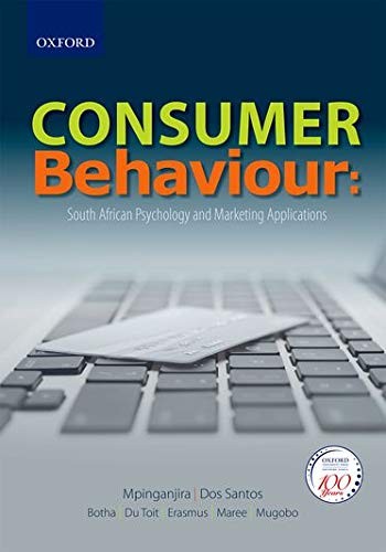Cover for Consumer Behaviour