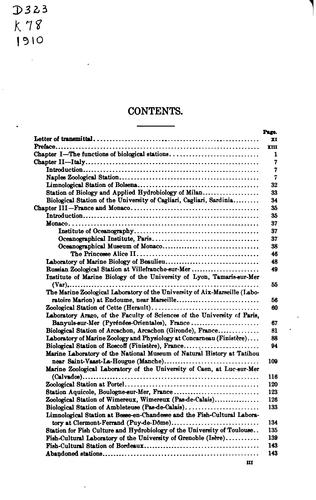 Cover for The biological stations of Europe