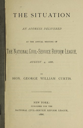 Cover for The situation