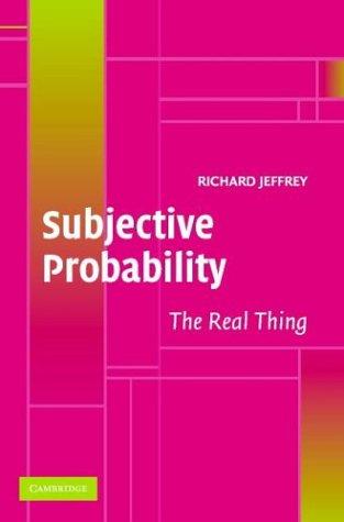 Cover for Subjective Probability
