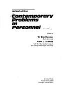 Cover for Contemporary problems in personnel