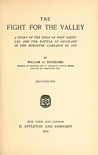 Cover for The fight for the valley