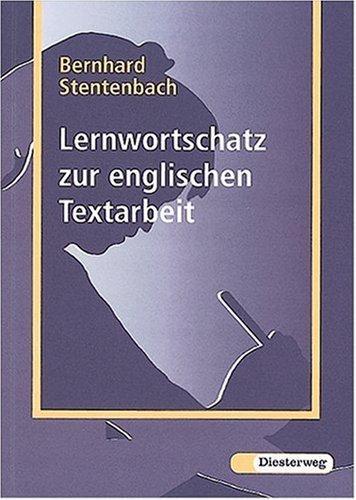 Cover for Lernwortschatz zur englischen Textarbeit. (Lernmaterialien)
