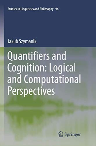 Cover for Quantifiers and Cognition