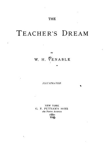 Cover for The Teacher's Dream