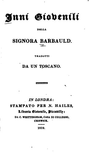 Cover for Inni giovenili
