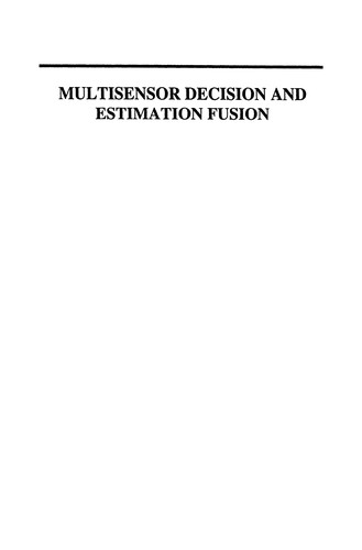 Cover for Multisensor Decision And Estimation Fusion