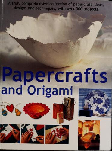 Cover for Papercrafts and origami