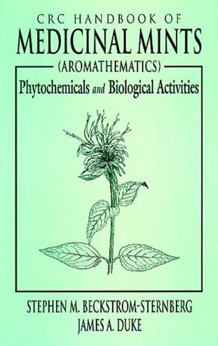 Cover for CRC handbook of medicinal mints (Aromathematics)