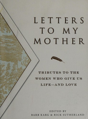 Cover for Letters to my mother