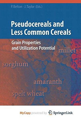 Cover for Pseudocereals and Less Common Cereals
