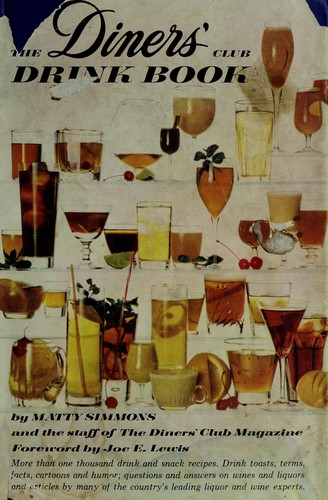 Cover for The Diners' Club drink book.