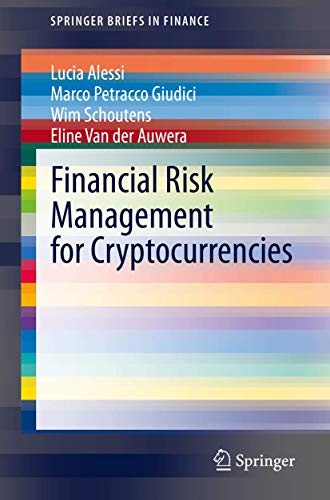 Cover for Financial Risk Management for Cryptocurrencies