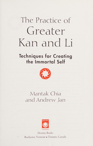 Cover for The practice of greater Kan and Li