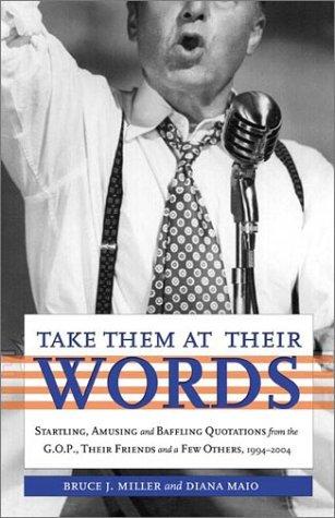 Cover for Take Them at Their Words