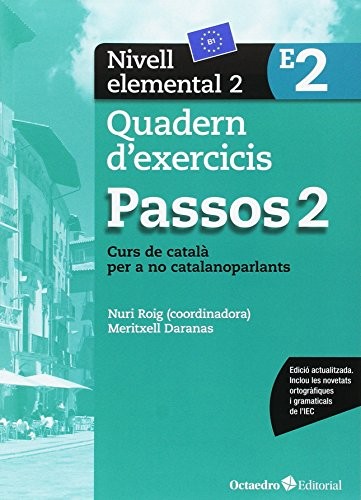Cover for Passos 2. Quadern d'exercicis. Nivell elemental 2