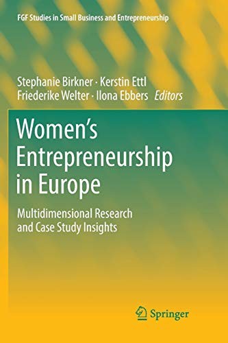 Cover for Women's Entrepreneurship in Europe
