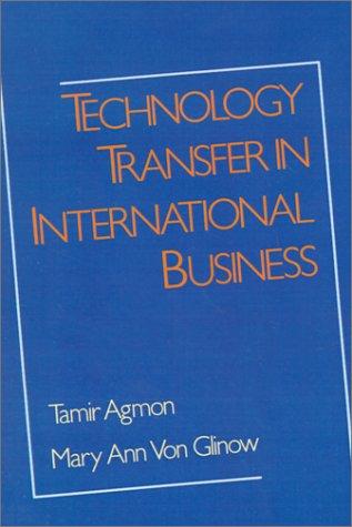 Cover for Technology transfer in international business