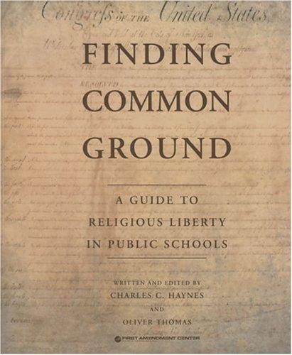 Cover for Finding Common Ground