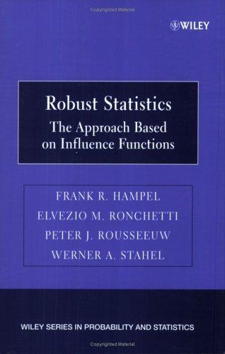 Cover for Robust Statistics