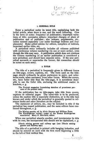 Cover for Guide to the Cataloguing of Periodicals