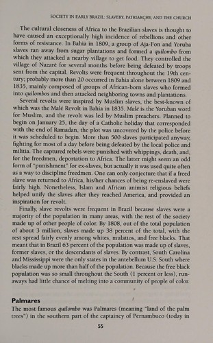 Cover for A brief history of Brazil