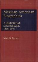 Cover for Mexican American biographies