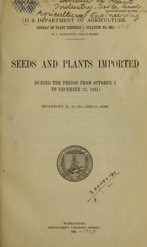 Cover for Bulletin.  1901-13