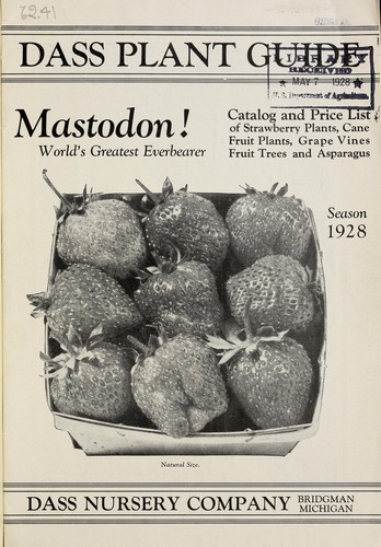 Cover for Dass plant guide