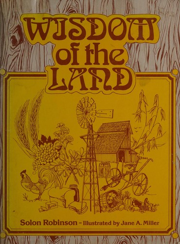 Cover for Wisdom of the land