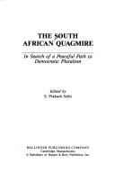 Cover for South Africa Quagmire (Ballinger series in business in a global environment)