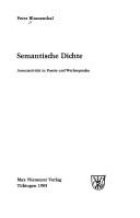 Cover for Semantische Dichte