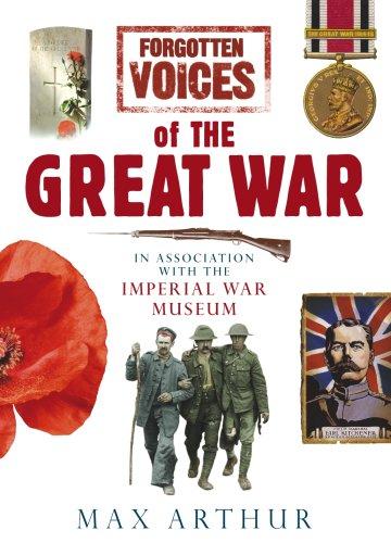 Cover for Forgotten Voices of the Great War