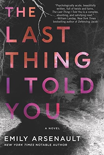 Cover for The last thing I told you
