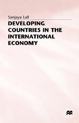 Cover for Developing countries in the international economy
